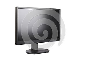 Black LCD monitor