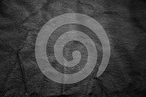 Ã Â¸ÂºBlack Leather. Old leather. Old leather texture background. Close-up.	 Texture background of dark genuine leather.