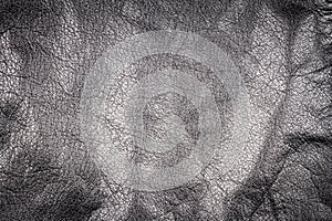 Black leather texture background