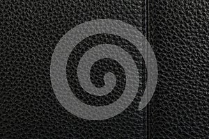Black leather texture background