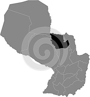 Location Map of ConcepciÃÂ³n Department photo