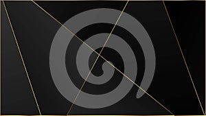 Black Luxury Triangular Texture. Silver VIP Rich Geometric