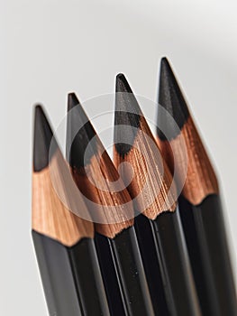 Black makeup pencils.