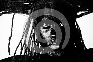 Black male hairstyle