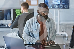 Black Man As Computer Programmer