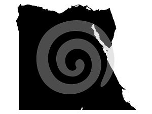 Black Map of Hong Egypt