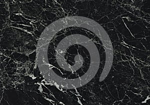 Black marble natural pattern for background, abstract black and white, granite texture