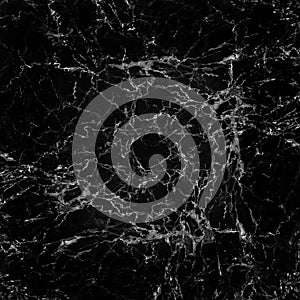 Black marble patterned texture background. abstract natural marble black and white for design.