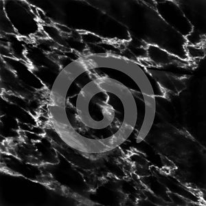 Black marble patterned texture background. abstract natural marble black and white for design.