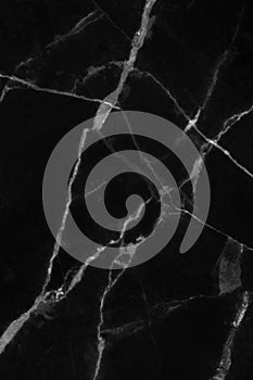 Black marble patterned texture background. abstract natural marble black and white for design.