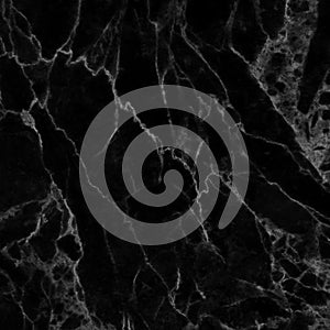 Black marble patterned texture background. abstract natural marble black and white for design.