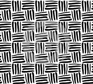 Black marker drawn stripes