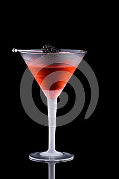 Black martini - Most popular cocktails series