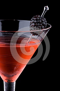 Black martini - Most popular cocktails series