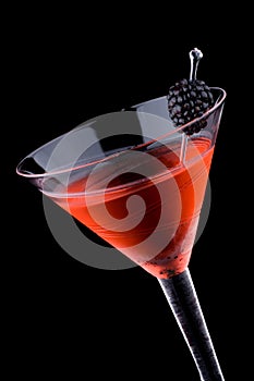 Black martini - Most popular cocktails series