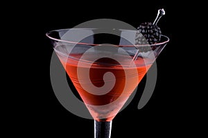 Black martini - Most popular cocktails series