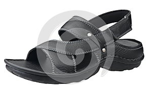 Black men sandal