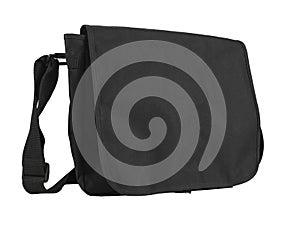 Black Messenger Bag photo