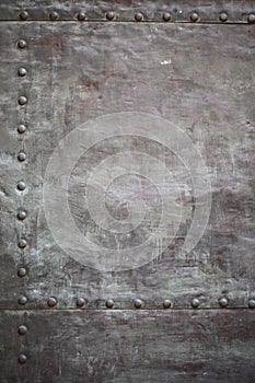 Black metal plate or armour texture with rivets