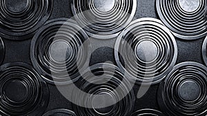 Black metal ring texture