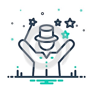 Mix icon for Magic, spell and juggling