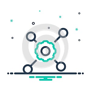 Mix icon for Management, monograph and administration