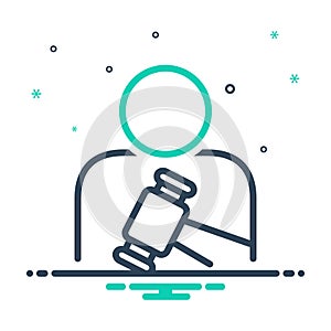 Mix icon for Obeys, command and comply