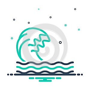 Mix icon for Wave, ripple and backwash photo