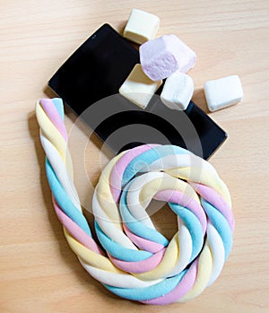 Black mobile and marshmallow android google 6.0