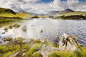 Black Mount over Lochan Na H Aachlaise