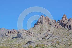 Black Mountain Range near Oatman Arizona USA