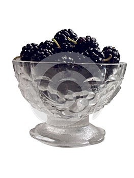 Black mulberries 1 photo