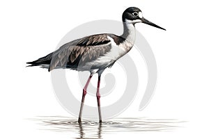 Black-necked stilt, a common and widespread species