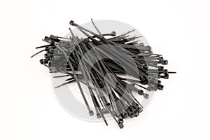 Black nylock cable ties