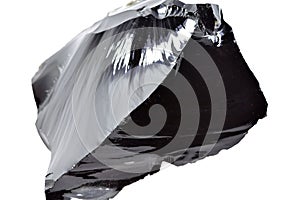 Black Obsidian Closeup photo