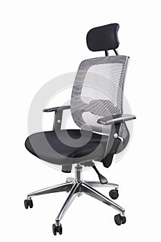 Black office swivel chair