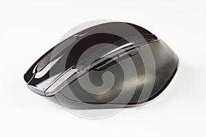 Black optical computer mouse