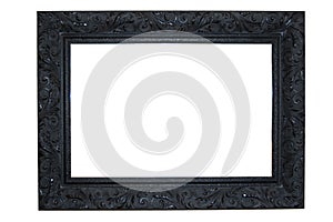 Black Ornate Frame