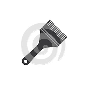 Black paintbrush icon