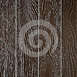 Black Painted Oak Boards Background