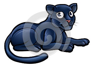 Black Panther Cartoon Character