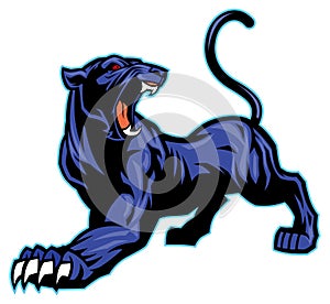 Black panther mascot