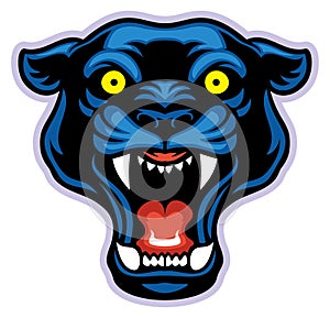 Black panther mascot