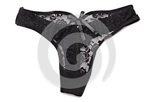 A black pantie for women