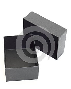 Black paper box
