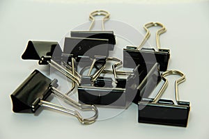 à¸ºBlack paper clip