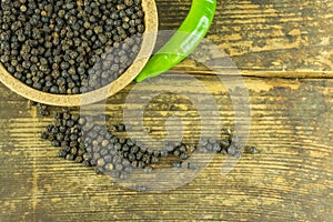 Black pepper and cilli