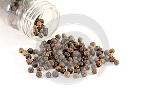 Black peppercorns