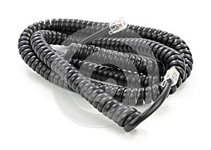 Black Phone Cord