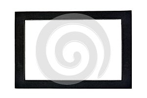 Black picture frame photo